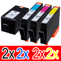 HP Officejet Pro 6830 (2BK,2C,2M,2Y) x8 Comp.