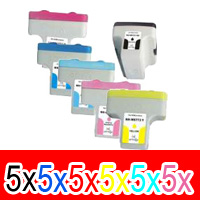 HP Photosmart 3110 (5BK,5C,5M,5Y,5LC,5LM) x30 Comp.