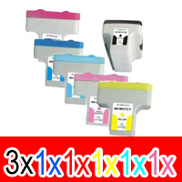 HP Photosmart 3110 (3BK,1C,1M,1Y,1LC,1LM) x8 Comp.