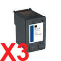 HP PSC 1410 C9351AA x3 Black Comp.