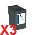 HP PSC 1410 C9351CA x3 Black Comp.