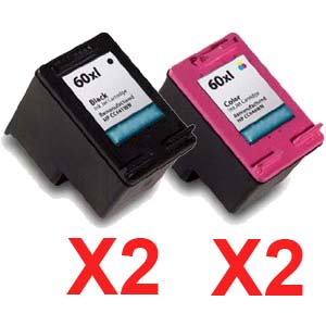 HP Deskjet D5563 (2BK,2C) x4 Black Comp.