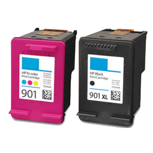 HP Officejet J4580 CC654AA x2 Black Comp.