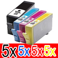 HP Officejet 6000-E609n (5BK,5C,5M,5Y) x20 Comp.
