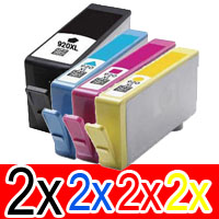 HP Officejet 6000-E609n (2BK,2C,2M,2Y) x8 Comp.