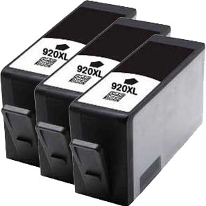 HP Officejet 6000-E609n CD975AA x3 Black Comp.
