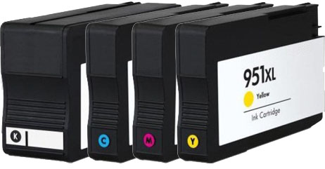 HP Officejet Pro 8630 (1BK,1C,1M,1Y) x4 Comp.