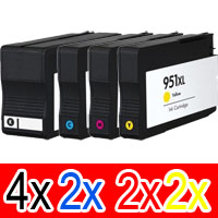 HP Officejet Pro 8630 (4BK,2C,2M,2Y) x10 Comp.