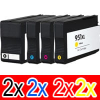 HP Officejet Pro 8630 (2BK,2C,2M,2Y) x8 Comp.