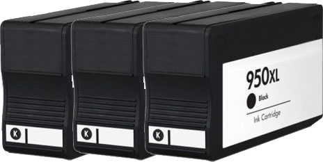 HP Officejet Pro 8630 CN045AA x3 Black Comp.