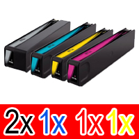 HP Officejet PRO X451dw (2BK,1C,1M,1Y) x5 Comp.