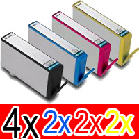 HP Officejet 4610 (4BK,2C,2M,2Y) x10 Comp.