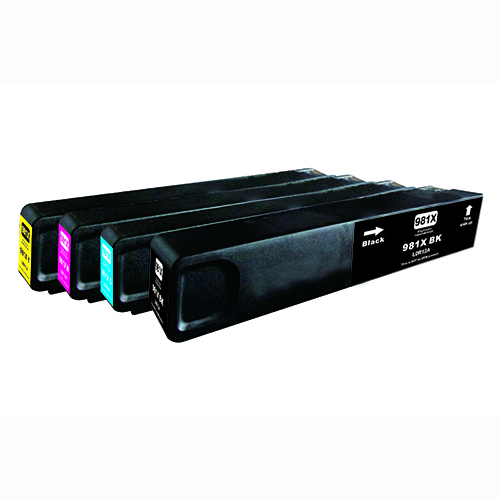 HP PageWide Enterprise 586dn (1BK,1C,1M,1Y) x4 Comp.