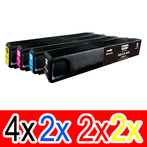 HP PageWide Enterprise 586dn (4BK,2C,2M,2Y) x10 Comp.