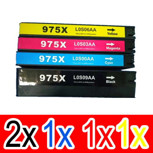 HP PageWide Pro 552 (2BK,1C,1M,1Y) x5 Comp.