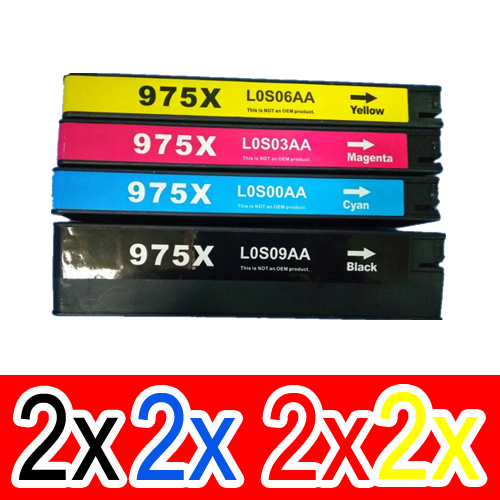 HP PageWide Pro 552 (2BK,2C,2M,2Y) x8 Comp.