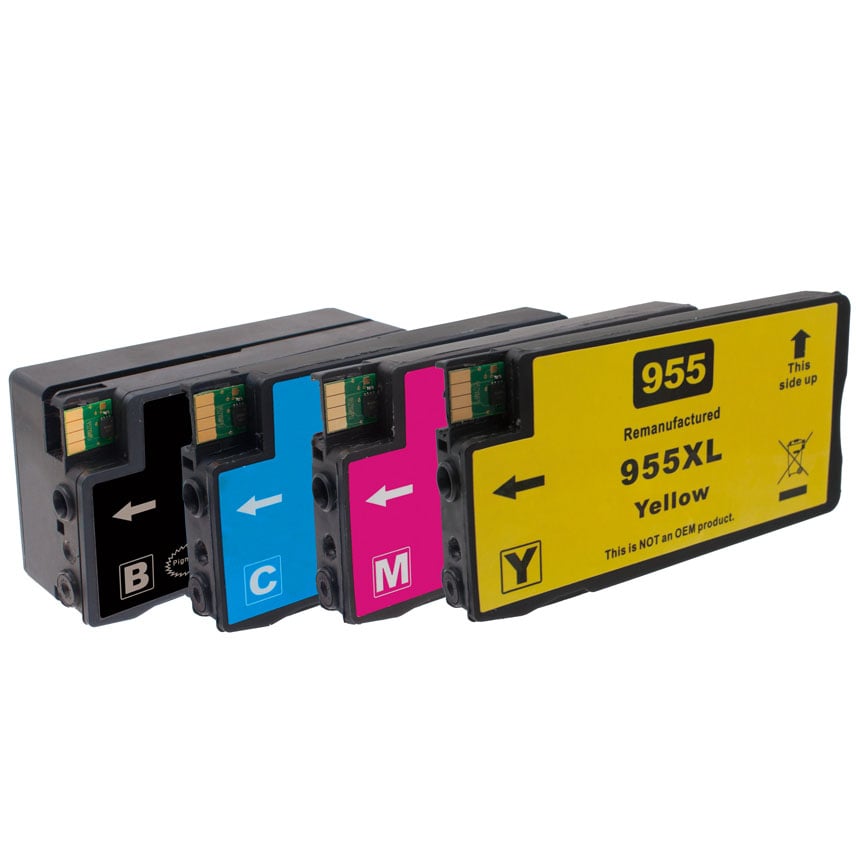 HP Officejet Pro 8745 (1BK,1C,1M,1Y) x4 Comp.
