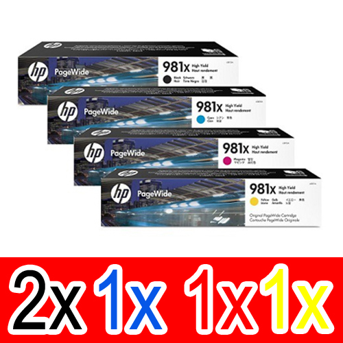 HP PageWide Enterprise 586dn (2BK,1C,1M,1Y) x5 Gen.