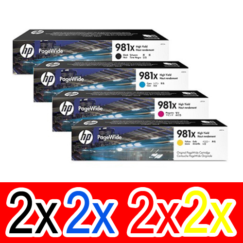 HP PageWide Enterprise 586dn (2BK,2C,2M,2Y) x8 Gen.