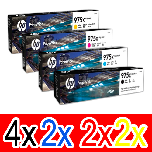 HP PageWide Pro 552 (4BK,2C,2M,2Y) x10 Gen.