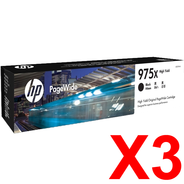 HP PageWide Pro 552 L0S09AA x3 Black Gen.