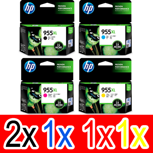 HP Officejet Pro 8745 (2BK,1C,1M,1Y) x5 Gen.