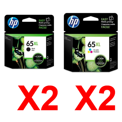 HP Deskjet 3721 (2BK,2C) x4 Black Gen.