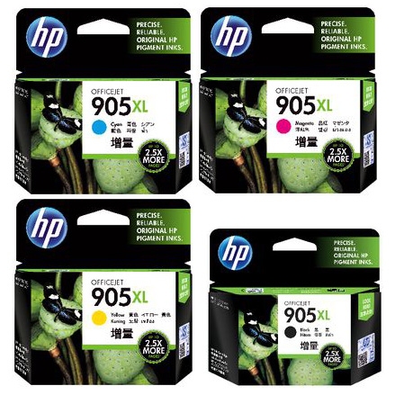 HP Officejet Pro 6950 (1BK,1C,1M,1Y) x4 Gen.