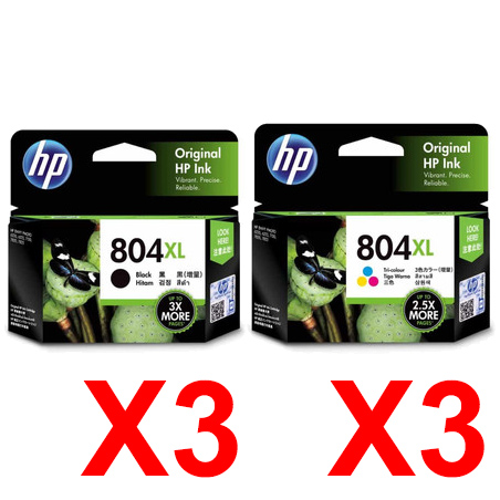 HP Tango X (3BK,3C) x6 Black Gen.