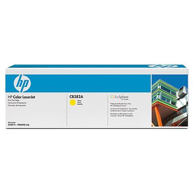 HP CM6030f MFP CB382A x1 Yellow Gen.