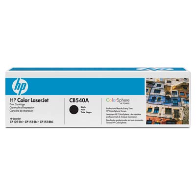 HP CP1215 CB540A x1 Black Gen.
