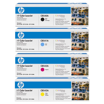 HP CP1215 CB540A x4 Gen.