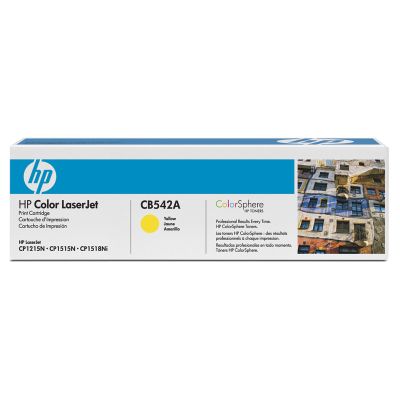 HP CP1215 CB542A x1 Yellow Gen.
