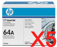 HP P4014 CC364A x5 Gen.