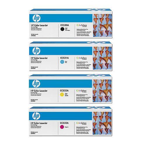 HP CP2025 CC530A x4 Gen.