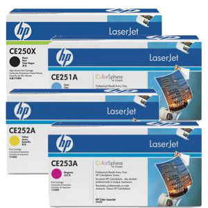 HP CM3530 MFP CE250X x4 Gen.