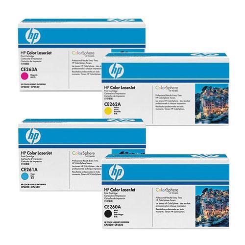 HP CP4025dn CE260A x4 Gen.