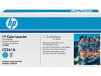 HP CP4025dn CE261A x1 Cyan Gen.