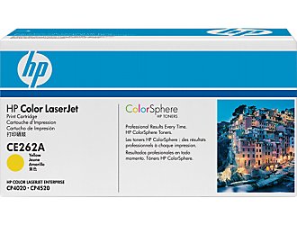 HP CP4025dn CE262A x1 Yellow Gen.