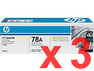 HP P1560 CE278A x3 Gen.