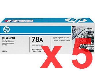HP P1560 CE278A x5 Gen.