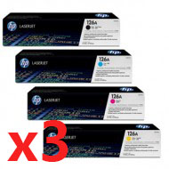 HP CP1025 CE310A x3 Gen.