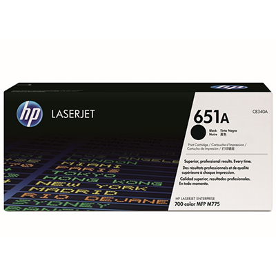 HP Enterprise 700 color MFP M775dn CE340A x1 Black Gen.