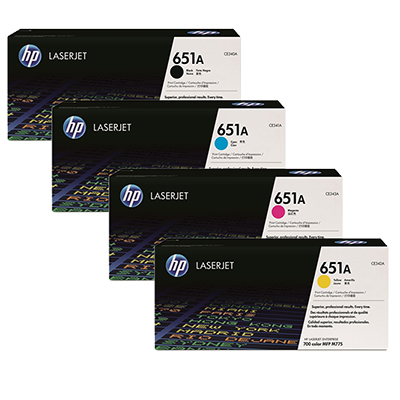 HP Enterprise 700 color MFP M775dn CE340A x4 Gen.