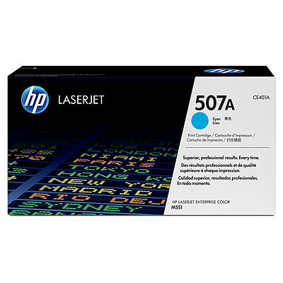 HP Enterprise 500 color M575dn CE401A x1 Cyan Gen.