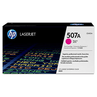 HP Enterprise 500 color M575dn CE403A x1 Magenta Gen.