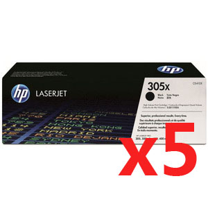 HP Pro 400 color M451dn CE410X x5 Black Gen.