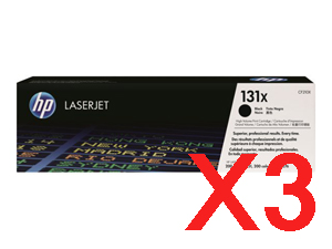 HP Pro 200 colour M276nw CF210X x3 Black Gen.