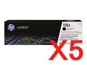 HP Pro 200 colour M276nw CF210X x5 Black Gen.