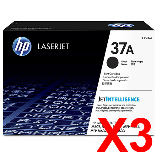 HP Enterprise M608 CF237A x3 Gen.